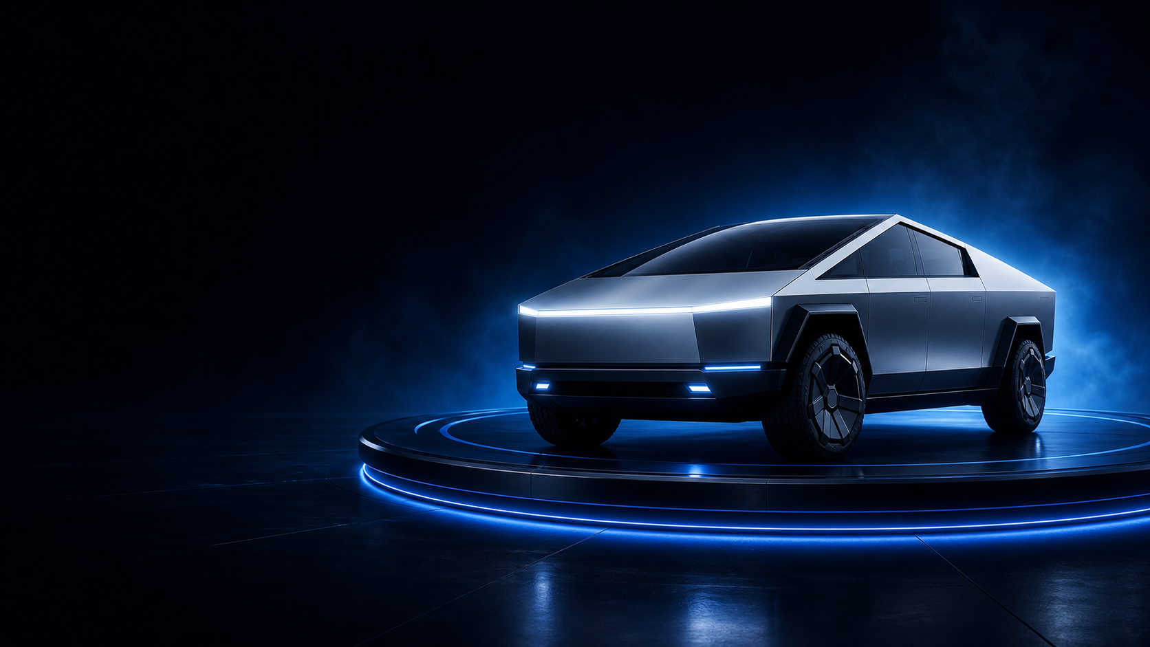 Futuristic vehicle visual